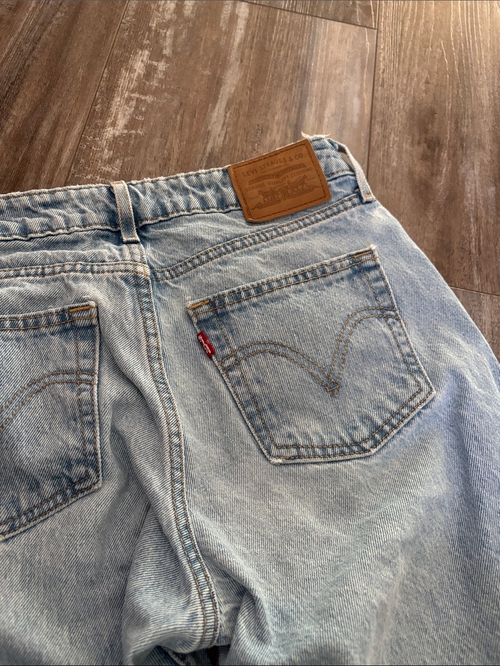 Levi’s Low Loose Big E Reissue Jeans size 25 - Picture 9 of 11
